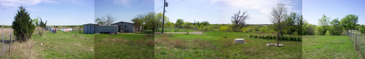 Southern panoramic view from the North center.