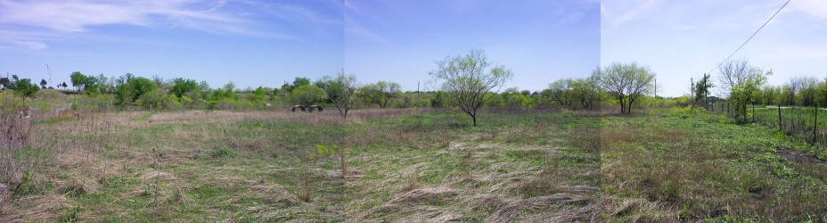 SouthEast panoramic view from the NorthWest corner.